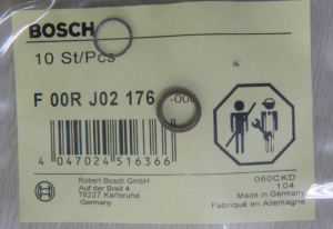 Набор уплотнительных колец BOSCH  F00RJ02176 (F00VC99002)