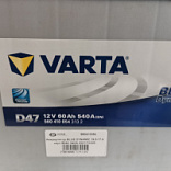 Аккумулятор VARTA BLUE DYNAMIC евро 60Ah 540A 560410054